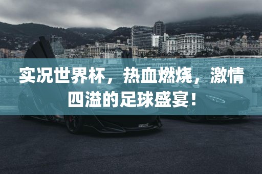 实况世界杯，热血燃烧，激情四眉山市正发家政服务有限公司溢的足球盛宴！