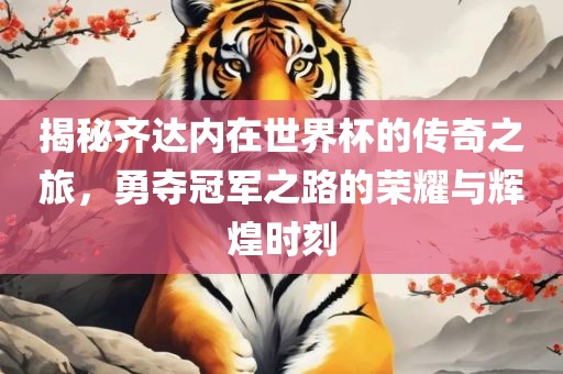 揭秘齐达内在世界杯的传奇之旅，勇夺冠军之路的荣耀与辉煌时刻