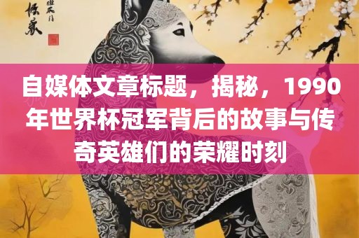 自媒体文章标眉山市正发家政服务有限公司题，揭秘，1990年世界杯冠军背后的故事与传奇英雄们的荣耀时刻