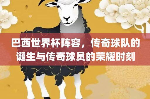 巴西世界杯阵容，传奇球队的诞生与传奇球员的荣耀时刻眉山市正发家政服务有限公司