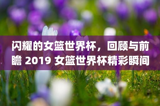 闪耀的女篮世界杯，回顾与前瞻 2019 女篮世界杯精彩瞬间