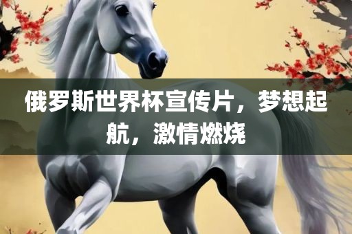 俄罗斯世界杯宣传片，梦想起航，激情燃烧