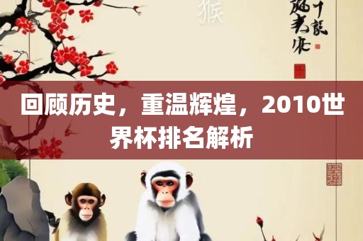 回顾历史，重温辉煌，2010世界杯排名解析