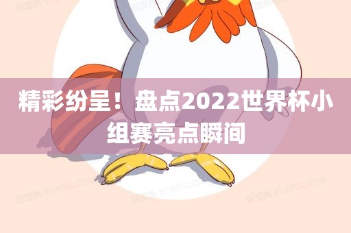 精彩纷呈！盘点2022世界杯小组赛亮点瞬间眉山市正发家政服务有限公司