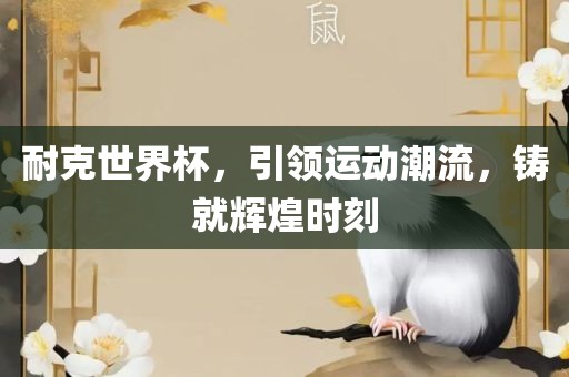 耐克世界杯，引领运动潮流，铸就辉煌时刻