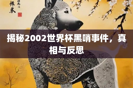 揭秘2002世界杯黑哨事件，真相与反思眉山市正发家政服务有限公司