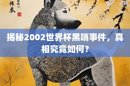揭秘2002世界杯黑哨事件，真相究竟如何？