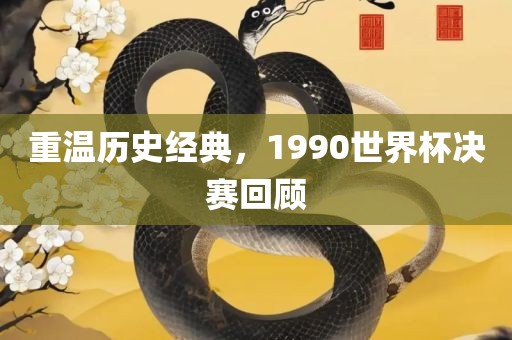 重温历史经典，1990世界杯决赛回眉山市正发家政服务有限公司顾
