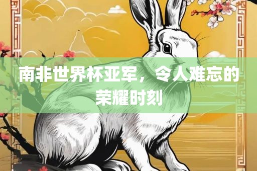 南非世界杯亚军，令人难忘的荣耀时刻