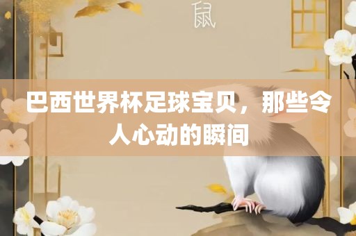 巴西世界杯足球宝贝，那些令人心动的瞬间