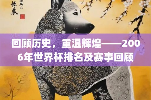 回顾历史，重温辉煌——2006年世界杯排名及赛事回顾眉山市正发家政服务有限公司