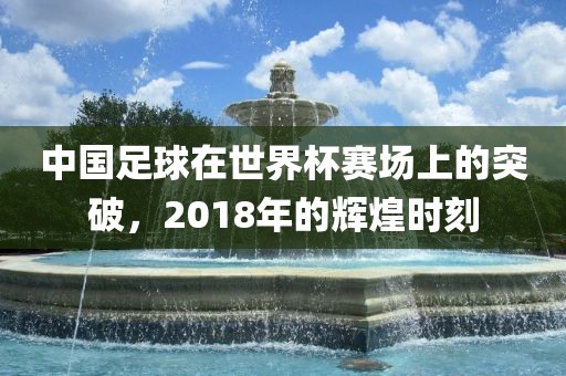 中国足球在世界杯赛场上的突破，2018年的辉煌时刻眉山市正发家政服务有限公司