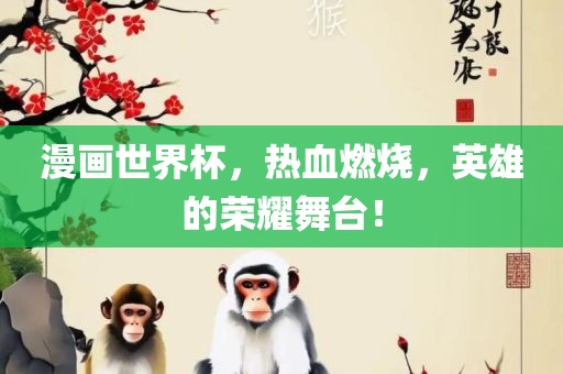 漫画世界杯，热血燃烧，英雄的荣耀舞台！