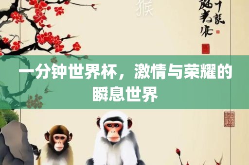 一分钟世界杯，激情与荣耀的瞬息世界眉山市正发家政服务有限公司
