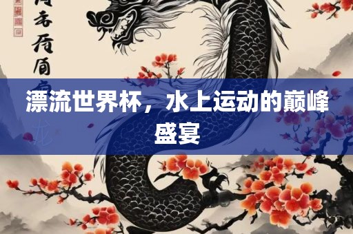 漂流世界杯，水上运动的巅峰盛宴眉山市正发家政服务有限公司