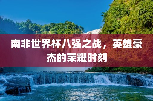 南非世界杯八强之战，英雄豪杰的荣耀时刻眉山市正发家政服务有限公司