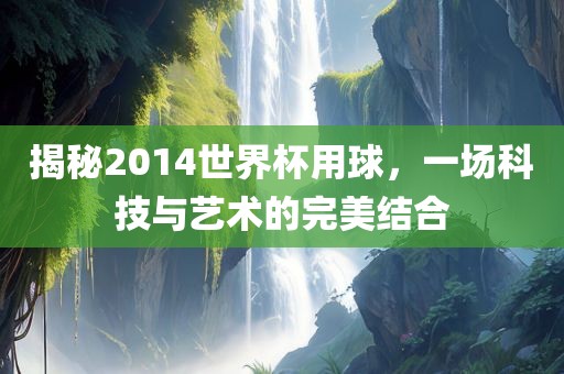 揭秘2014世界杯用球，一场科技与艺术的完美结合眉山市正发家政服务有限公司