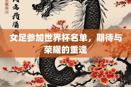 女足参加世界杯名单，期待与荣耀的重逢