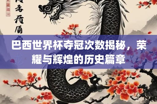 巴西世界杯夺冠次数揭秘，荣耀与辉煌的历史篇章眉山市正发家政服务有限公司