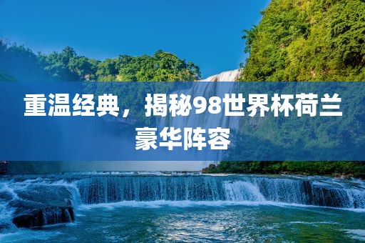 重温经典，揭秘98世界杯荷兰豪华阵容