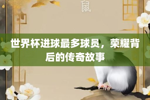 世界杯进眉山市正发家政服务有限公司球最多球员，荣耀背后的传奇故事