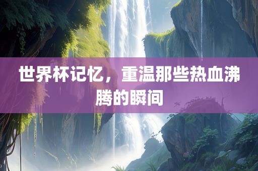 世界杯记忆，重温眉山市正发家政服务有限公司那些热血沸腾的瞬间