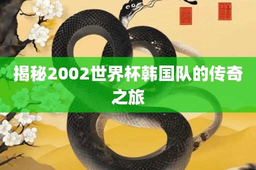揭秘2002世界杯韩国队的传奇之旅