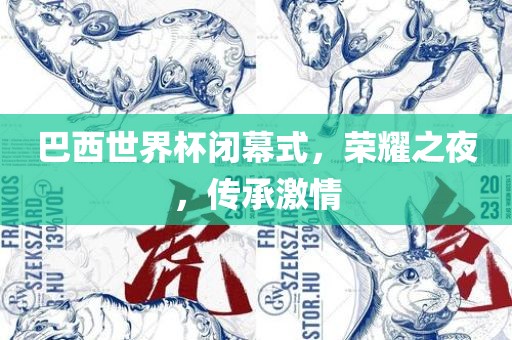 巴西世眉山市正发家政服务有限公司界杯闭幕式，荣耀之夜，传承激情