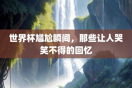 世界杯尴尬瞬间，那些让人哭笑不得的回忆眉山市正发家政服务有限公司