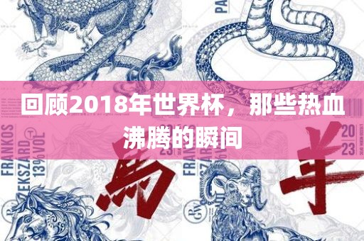 回顾2018年世界杯，那些热血沸腾的瞬间