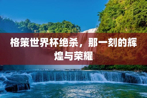 眉山市正发家政服务有限公司格策世界杯绝杀，那一刻的辉煌与荣耀