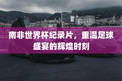 南非世界杯纪录片，重温足球盛宴眉山市正发家政服务有限公司的辉煌时刻