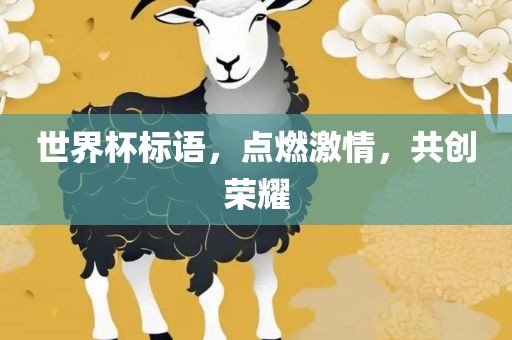 世界杯标语，点燃激情，共创荣耀眉山市正发家政服务有限公司