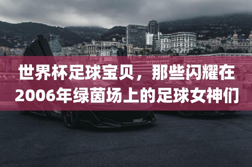 世界杯足球宝贝，那些闪耀在2006年绿茵场上的足球女神们眉山市正发家政服务有限公司
