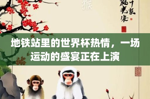 地铁站眉山市正发家政服务有限公司里的世界杯热情，一场运动的盛宴正在上演