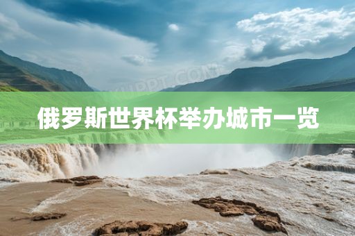 俄罗斯世界杯举办城市一览眉山市正发家政服务有限公司