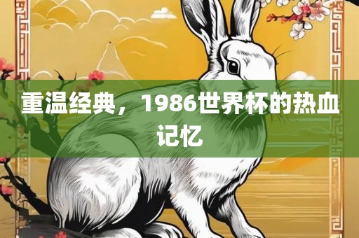 重温经典，1986世界杯的热血记忆眉山市正发家政服务有限公司