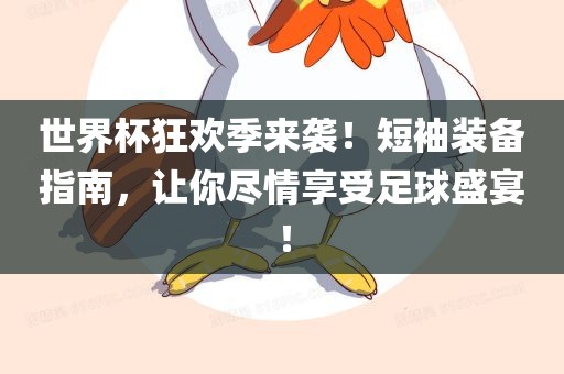 世界杯狂欢季来袭！短袖装备指南，让你尽情享受足球盛宴！眉山市正发家政服务有限公司