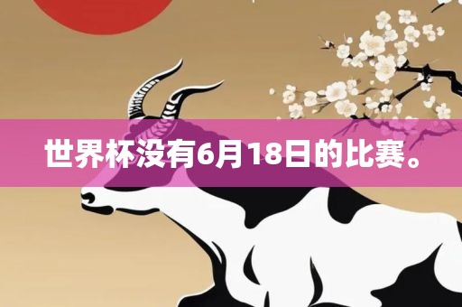 世界杯没有6月18日的比赛。眉山市正发家政服务有限公司
