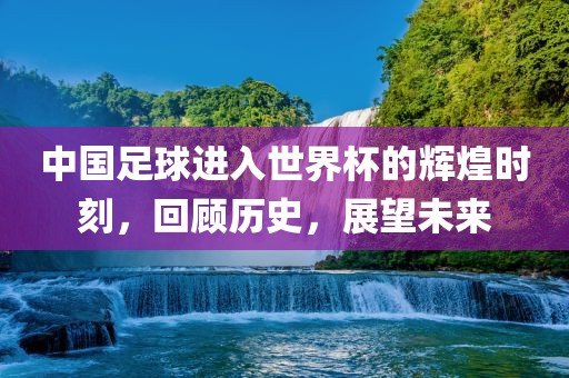 中国足球进入世界杯的辉煌时刻，回顾历史，展望未来眉山市正发家政服务有限公司