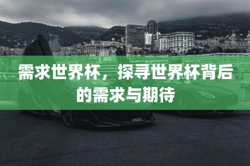 需求世界杯，探寻世界杯背后的眉山市正发家政服务有限公司需求与期待