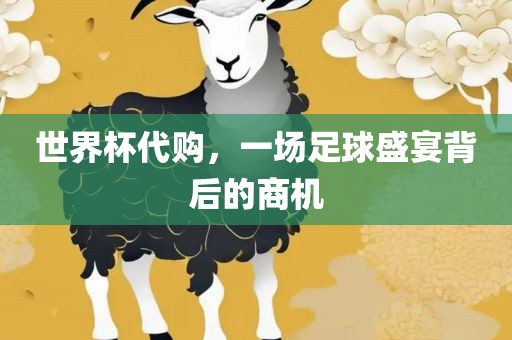 世界杯代购，一场足球盛宴背后的商机眉山市正发家政服务有限公司