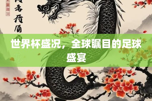世界杯盛况，全球瞩目的足球盛宴