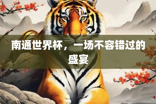 南通世界杯，一场不容错过的盛宴
