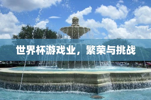 世界杯游戏业，繁荣与挑战眉山市正发家政服务有限公司