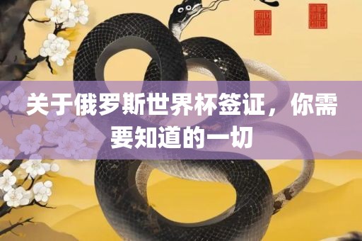 关于俄罗斯眉山市正发家政服务有限公司世界杯签证，你需要知道的一切