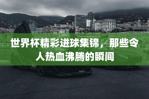 世界杯精彩进球集锦，那些令人热血沸腾的瞬间