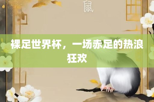 裸足世界杯，一场赤眉山市正发家政服务有限公司足的热浪狂欢