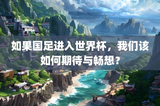 如果国足进入世界杯，我们该如何期待与畅想？