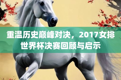 重温历史巅峰对决，2017女排世界杯决赛回顾与启示眉山市正发家政服务有限公司